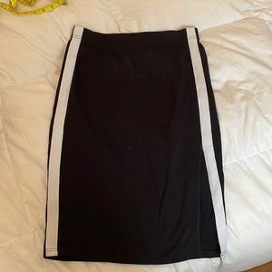 TNA (Aritzia) bodycon skirt with side slit